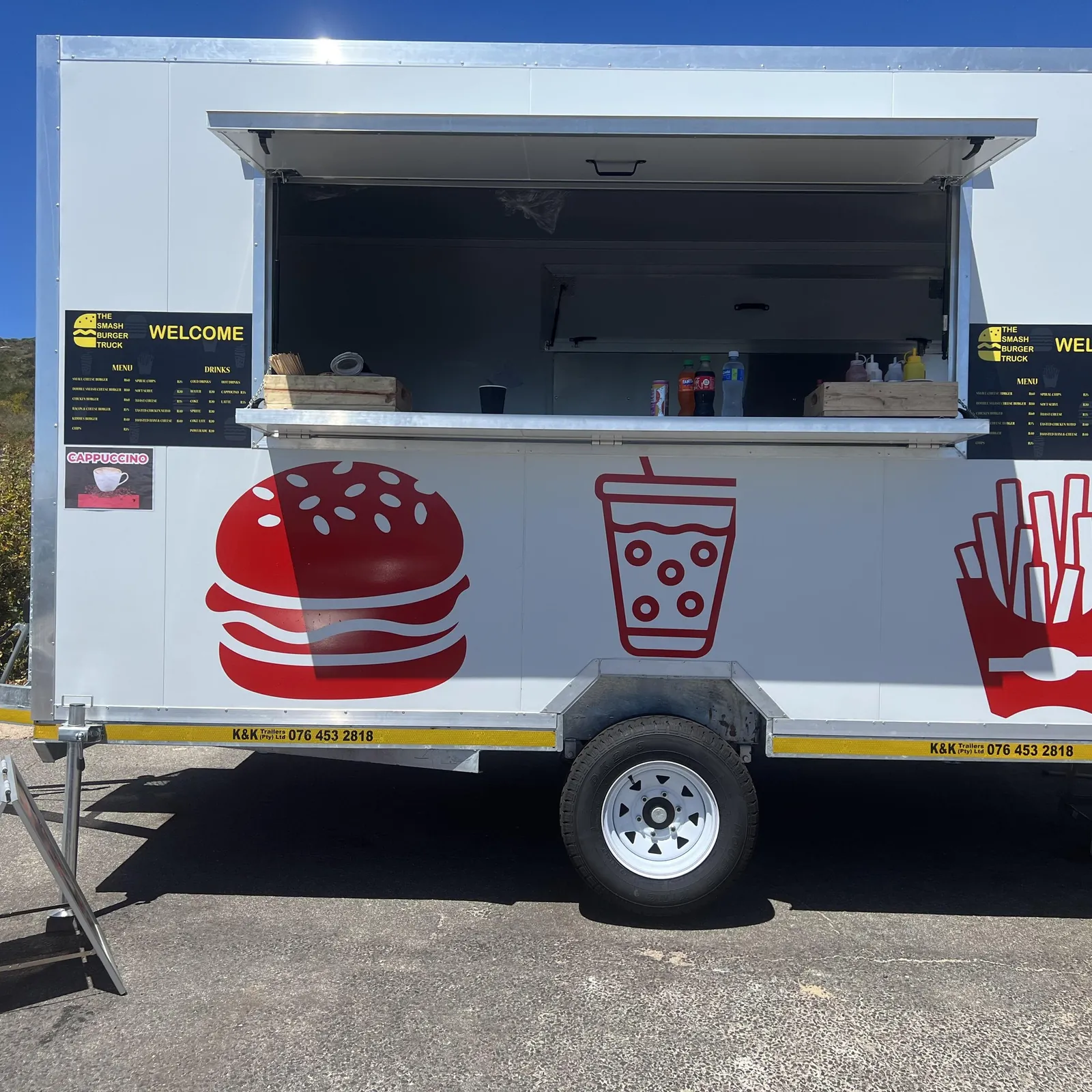 The Smash Burger Truck, food trucks on the West Coast